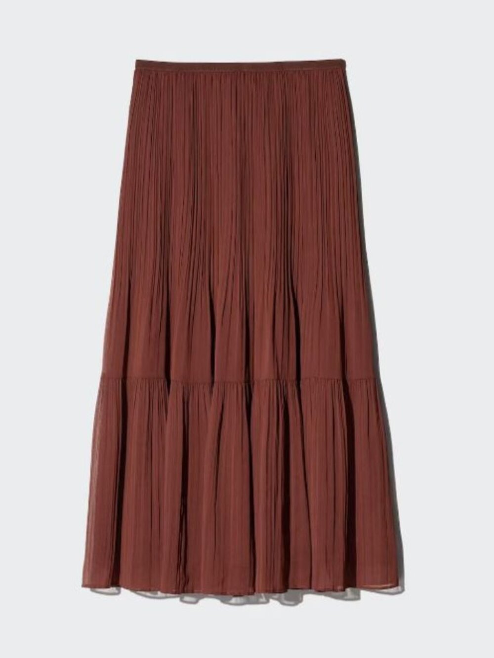 Uniqlo Chiffon Tiered Skirt